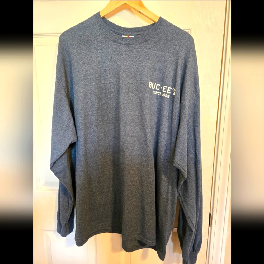 Buc-ee's BUC Since 1982  Long Sleeve Shirt In Grey Sz XXL